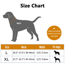 Load image into Gallery viewer, HiFuzzyPet Leather Spiked Dog Collar for Middle & Large Dogs