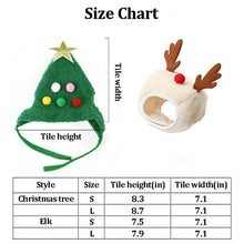 Load image into Gallery viewer, HiFuzzyPet Dog Christmas Hat and Bib Set