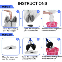 Load image into Gallery viewer, HiFuzzyPet Folding Dog Pooper Scooper With Long Handle