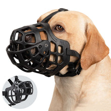 Load image into Gallery viewer, HiFuzzyPet Basket Dog Muzzle with Movable Cover