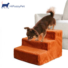 Load image into Gallery viewer, HiFuzzyPet Removable Dog Stairs for Tall Bed,Car