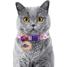 Load image into Gallery viewer, HiFuzzyPet Breakaway Cat Collar with Bell