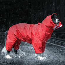 Load image into Gallery viewer, HiFuzzyPet Lightweight Dog Raincoat with Detachable Hat