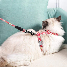 Load image into Gallery viewer, HiFuzzyPet Soft Adjustable Cat Harness and Leash Set