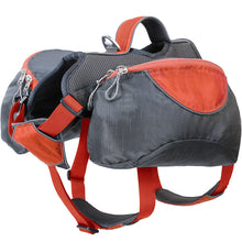 Load image into Gallery viewer, HiFuzzyPet Lightweight Dog Saddle Bags Pack for Hiking and Traveling