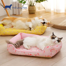 Load image into Gallery viewer, HiFuzzyPet Breathable Dog Cooling Bed for Summer Sleeping