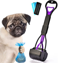 Load image into Gallery viewer, HiFuzzyPet Folding Dog Pooper Scooper With Long Handle