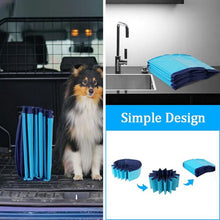 Load image into Gallery viewer, HiFuzzyPet Foldable Dog Pool for Outdoor