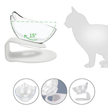 Load image into Gallery viewer, HiFuzzyPet Silicone Elevated Cat Bowls with Stand