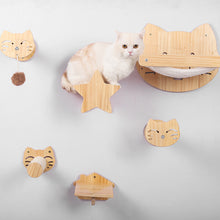 Load image into Gallery viewer, HiFuzzyPet Wall Mounted Cat Shelf for Playing, Climbing