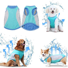 Load image into Gallery viewer, green dog cooling vest