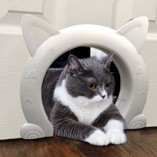 Load image into Gallery viewer, HiFuzzyPet Interior Cat Door for Door, Up to 30-lbs