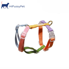 Load image into Gallery viewer, HiFuzzyPet Rainbow Easy Walk Harness for Runs, Walks, Hikes