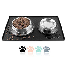 Load image into Gallery viewer, HiFuzzyPet Silicone Waterproof Dog Food Mat