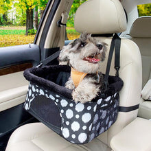 Load image into Gallery viewer, HiFuzzyPet Adjustable Dog Car Booster Seat