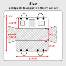 Load image into Gallery viewer, HiFuzzyPet Detachable Waterproof Dog Car Backseat Cover Against Dirt and Pet Fur