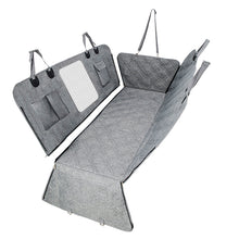 Load image into Gallery viewer, HiFuzzyPet Detachable Waterproof Dog Car Backseat Cover Against Dirt and Pet Fur