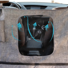 Load image into Gallery viewer, HiFuzzyPet Detachable Waterproof Dog Car Backseat Cover Against Dirt and Pet Fur