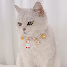 Load image into Gallery viewer, HifuzzyPet Pearls Dog Collar For Pets Wedding Birthday Party