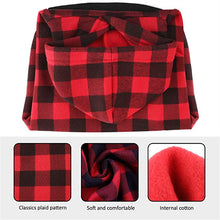 Load image into Gallery viewer, HiFuzzyPet Plaid Dog Hoodie Clothes