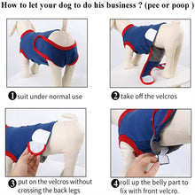 Load image into Gallery viewer, Recovery Suit for Dogs Cats After Surgery