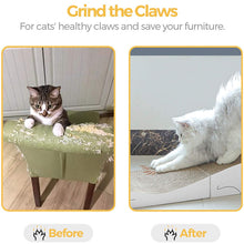 Load image into Gallery viewer, HiFuzzyPet Durable Cat Scratcher Cardboard Bed & Lounger