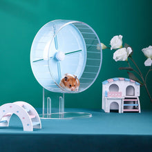 Load image into Gallery viewer, HiFuzzyPet Candy-Color Silent Hamster Wheel Exercise
