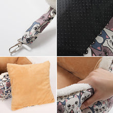 Load image into Gallery viewer, HiFuzzyPet Plush Cat Hammock Bed