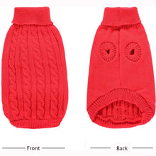 Load image into Gallery viewer, Turtleneck Dog Sweater Display Show