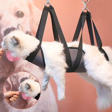 Load image into Gallery viewer, HiFuzzyPet Breathable Dog Grooming Hommack, Pet Hammock Restraint Bag