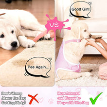 Load image into Gallery viewer, HiFuzzyPet Breathable Cotton Dog Diaper with Suspender