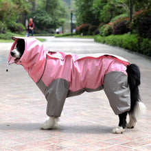 Load image into Gallery viewer, HiFuzzyPet Lightweight Dog Raincoat with Detachable Hat
