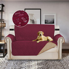 Load image into Gallery viewer, HiFuzzyPet Water Resistant Reversible Pet Couch Cover, Furniture Protector