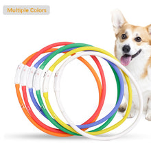 Load image into Gallery viewer, HiFuzzyPet Light Up Dog Collar for Night Walking