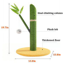 Load image into Gallery viewer, HiFuzzyPet Sisal Flower Cat Tree with Panda Doll