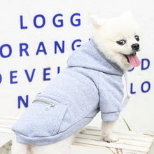 Load image into Gallery viewer, HiFuzzyPet Solid Color Dog Hoodies with Pocket