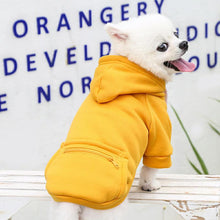 Load image into Gallery viewer, HiFuzzyPet Solid Color Dog Hoodies with Pocket
