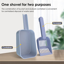 Load image into Gallery viewer, two purpose cat litter scoop