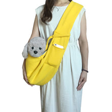 Load image into Gallery viewer, HiFuzzyPet Reversible Dog Sling Carrier for Travel