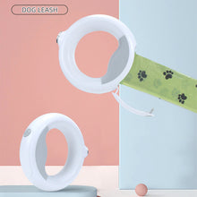 Load image into Gallery viewer, HiFuzzyPet LED Dog Leash with Hidden Garbage Bag Storage