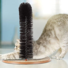 Load image into Gallery viewer, HiFuzzyPet Cat Arch Self Groomer Brush with Scratcher Pad