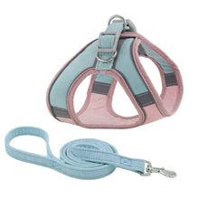 Load image into Gallery viewer, HiFuzzyPet Adjustable Outdoor Pet Harness with Reflective Oxford Material