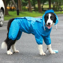 Load image into Gallery viewer, HiFuzzyPet Lightweight Dog Raincoat with Detachable Hat