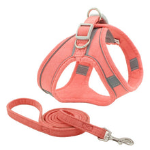 Load image into Gallery viewer, HiFuzzyPet Adjustable Outdoor Pet Harness with Reflective Oxford Material
