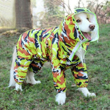 Load image into Gallery viewer, HiFuzzyPet Lightweight Dog Raincoat with Detachable Hat