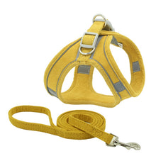 Load image into Gallery viewer, HiFuzzyPet Adjustable Outdoor Pet Harness with Reflective Oxford Material