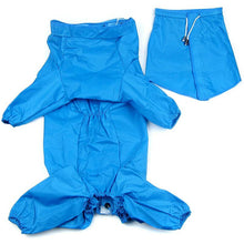 Load image into Gallery viewer, HiFuzzyPet Lightweight Dog Raincoat with Detachable Hat