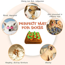 Load image into Gallery viewer, HiFuzzyPet Dog Carrot Snuffle Mat