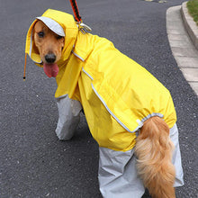 Load image into Gallery viewer, HiFuzzyPet Lightweight Dog Raincoat with Detachable Hat