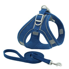 Load image into Gallery viewer, HiFuzzyPet Adjustable Outdoor Pet Harness with Reflective Oxford Material